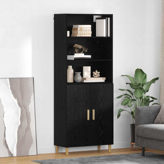 Magasfiú Fekete tölgy 69,5 x 32,5 x 180 cm Faanyag