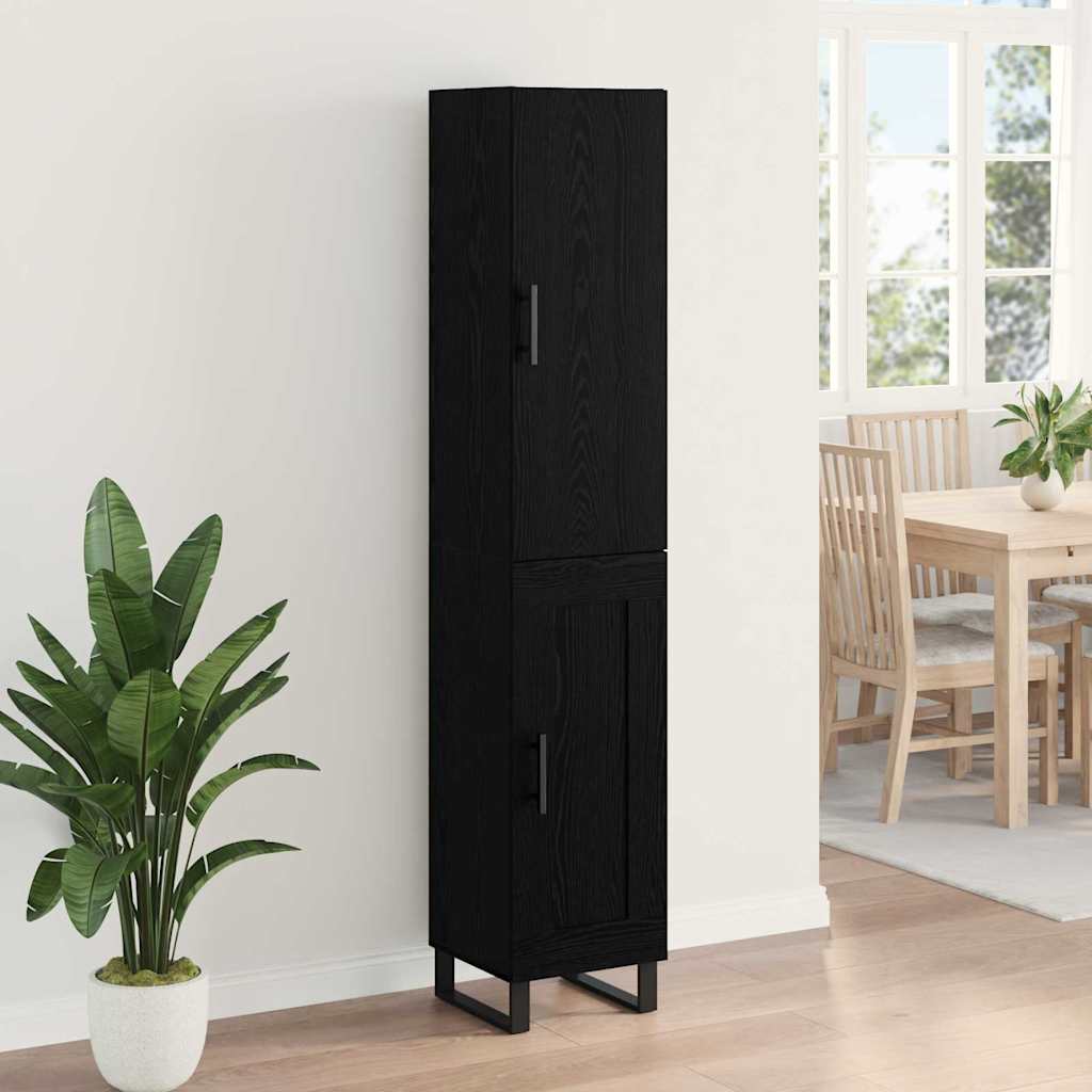 Magasfiú Fekete tölgy 34,5 x 34 x 180 cm Szerelt Fa
