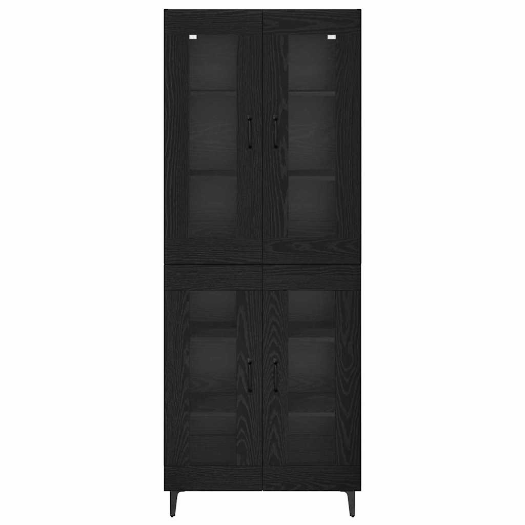 Magasfiú Fekete tölgy 69,5 x 34 x 180 cm Szerelt Fa