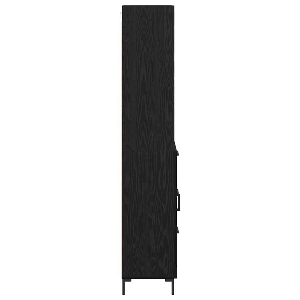 Magasfiú Fekete tölgy 69,5 x 34 x 180 cm Szerelt Fa