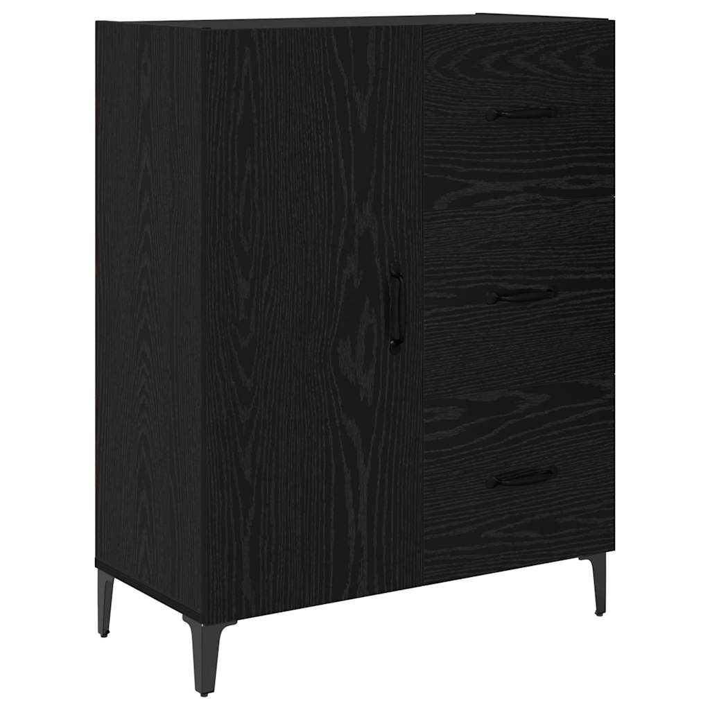 Magasfiú Fekete tölgy 69,5 x 34 x 180 cm Szerelt Fa