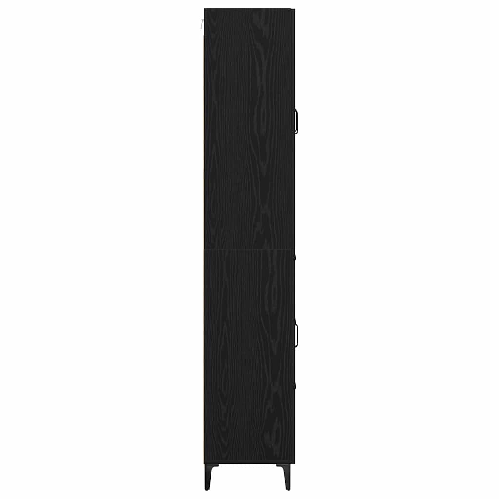 Magasfiú Fekete tölgy 69,5 x 34 x 180 cm Szerelt Fa