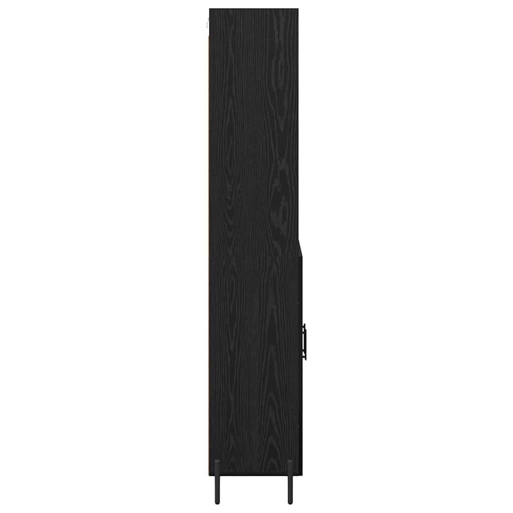 Magasfiú Fekete tölgy 69,5 x 34 x 180 cm Szerelt Fa