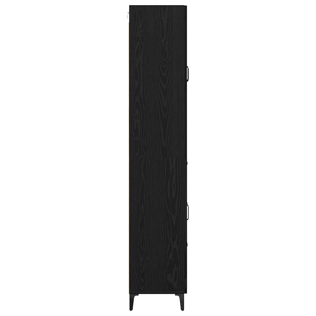 Magasfiú Fekete tölgy 69,5 x 34 x 180 cm Szerelt Fa