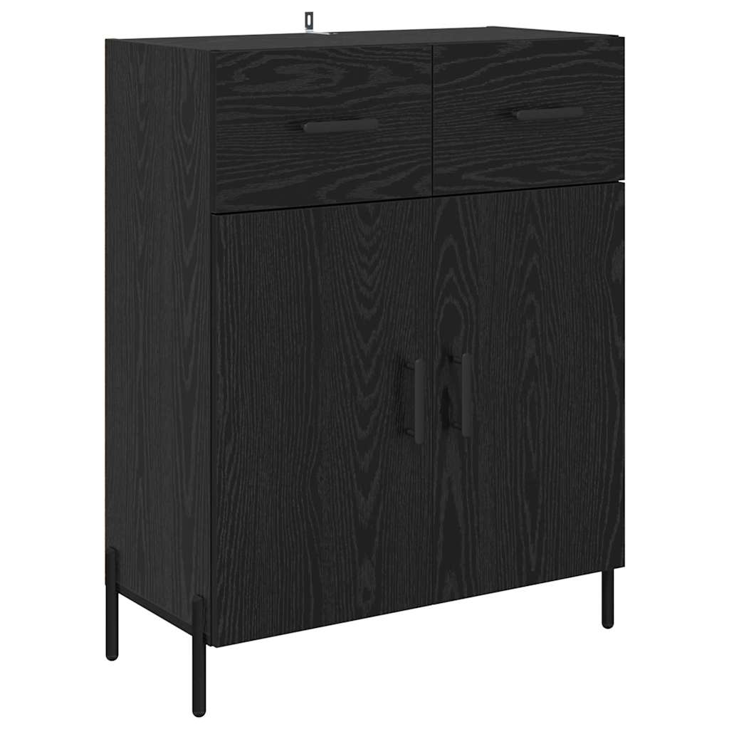 Magasfiú Fekete tölgy 69,5 x 34 x 180 cm Szerelt Fa