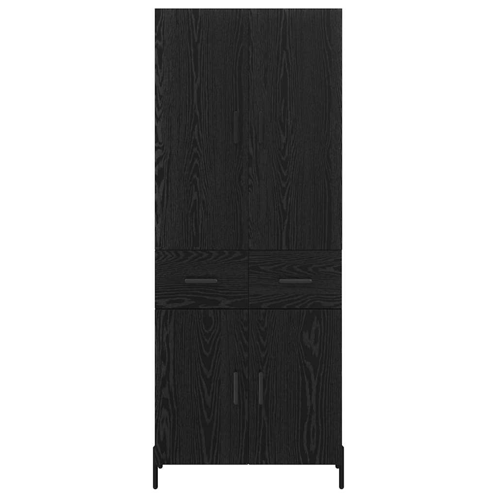 Magasfiú Fekete tölgy 69,5 x 34 x 180 cm Szerelt Fa