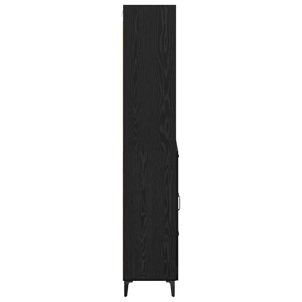 Magasfiú Fekete tölgy 69,5 x 34 x 180 cm Szerelt Fa