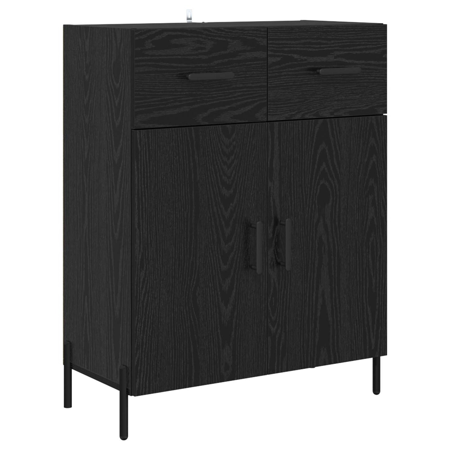 Magasfiú Fekete tölgy 69,5 x 34 x 180 cm Szerelt Fa