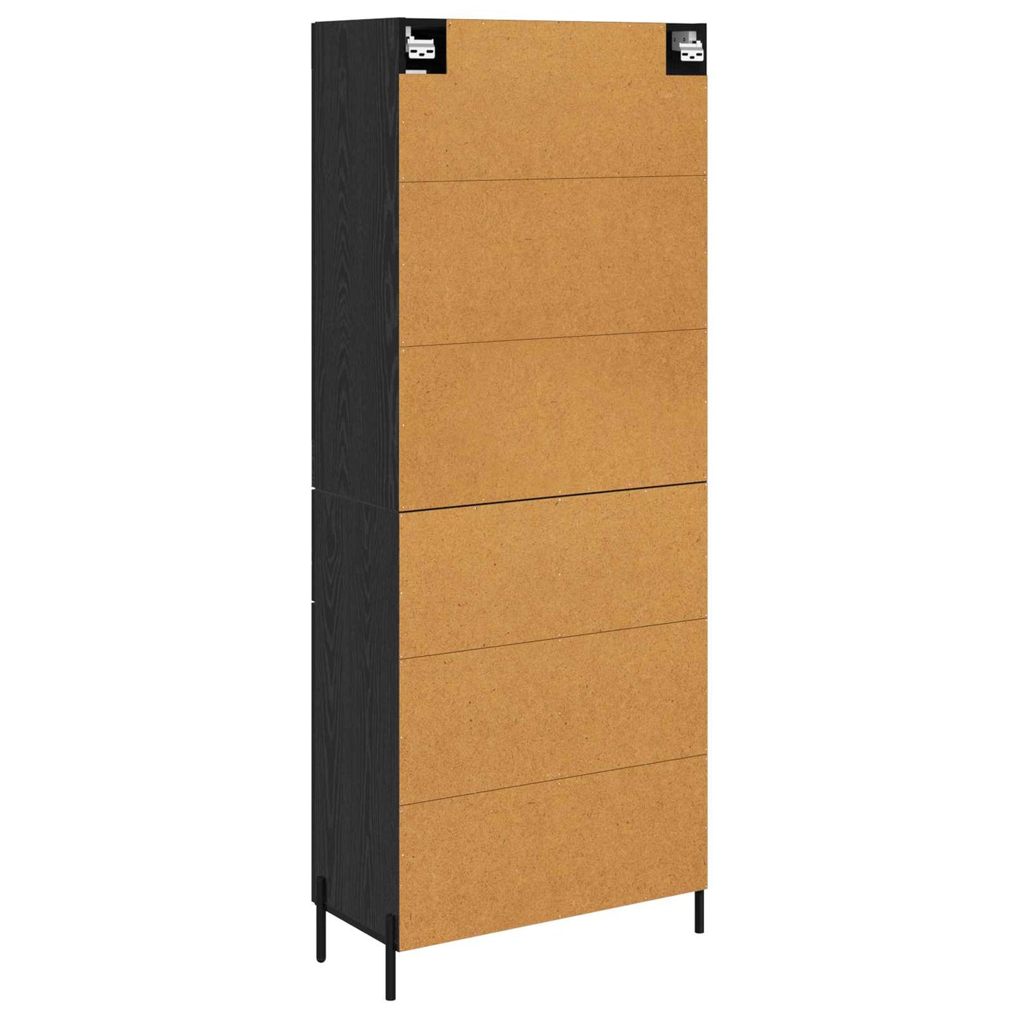 Magasfiú Fekete tölgy 69,5 x 34 x 180 cm Szerelt Fa