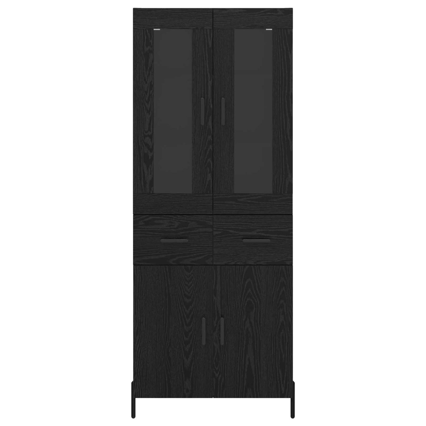 Magasfiú Fekete tölgy 69,5 x 34 x 180 cm Szerelt Fa