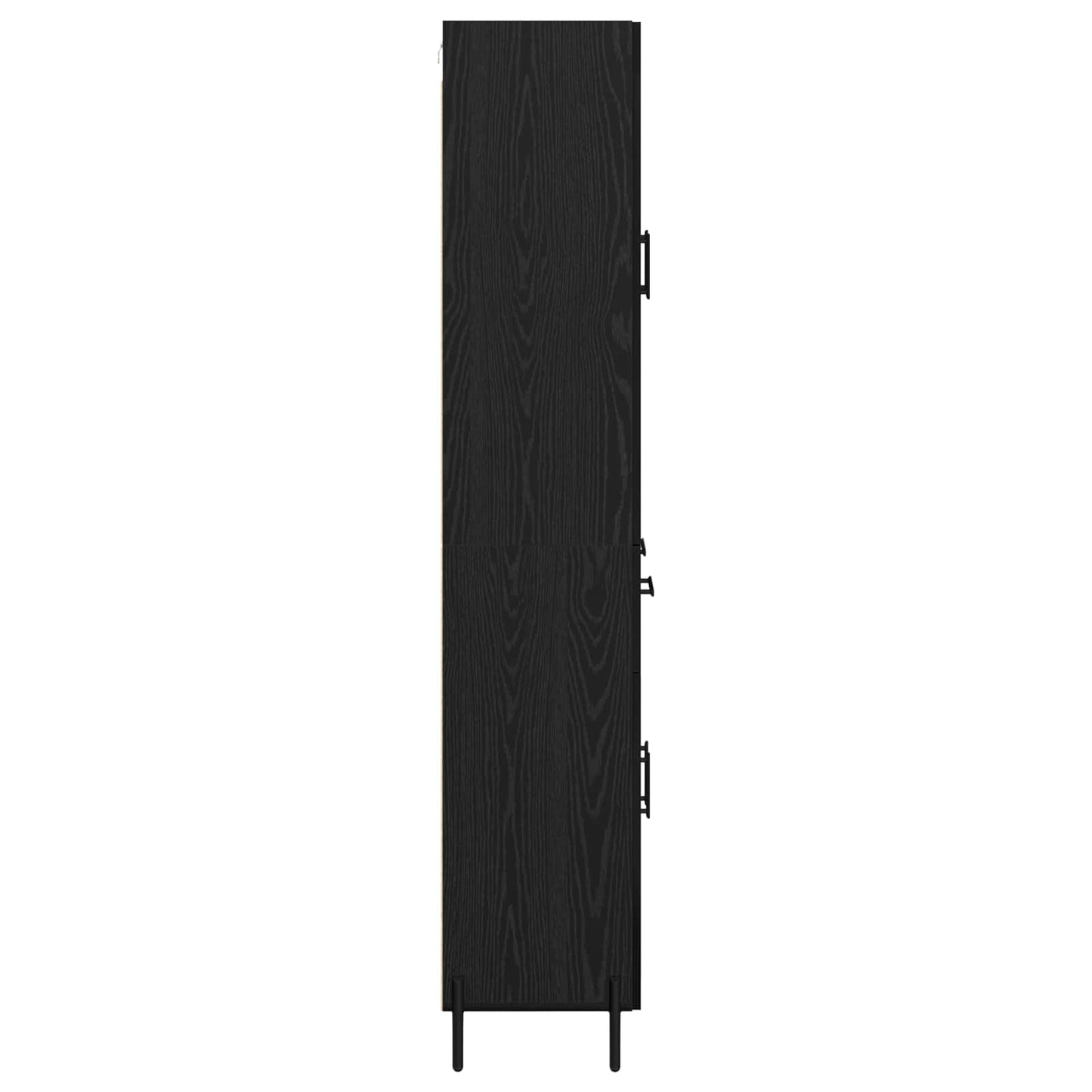 Magasfiú Fekete tölgy 69,5 x 34 x 180 cm Szerelt Fa