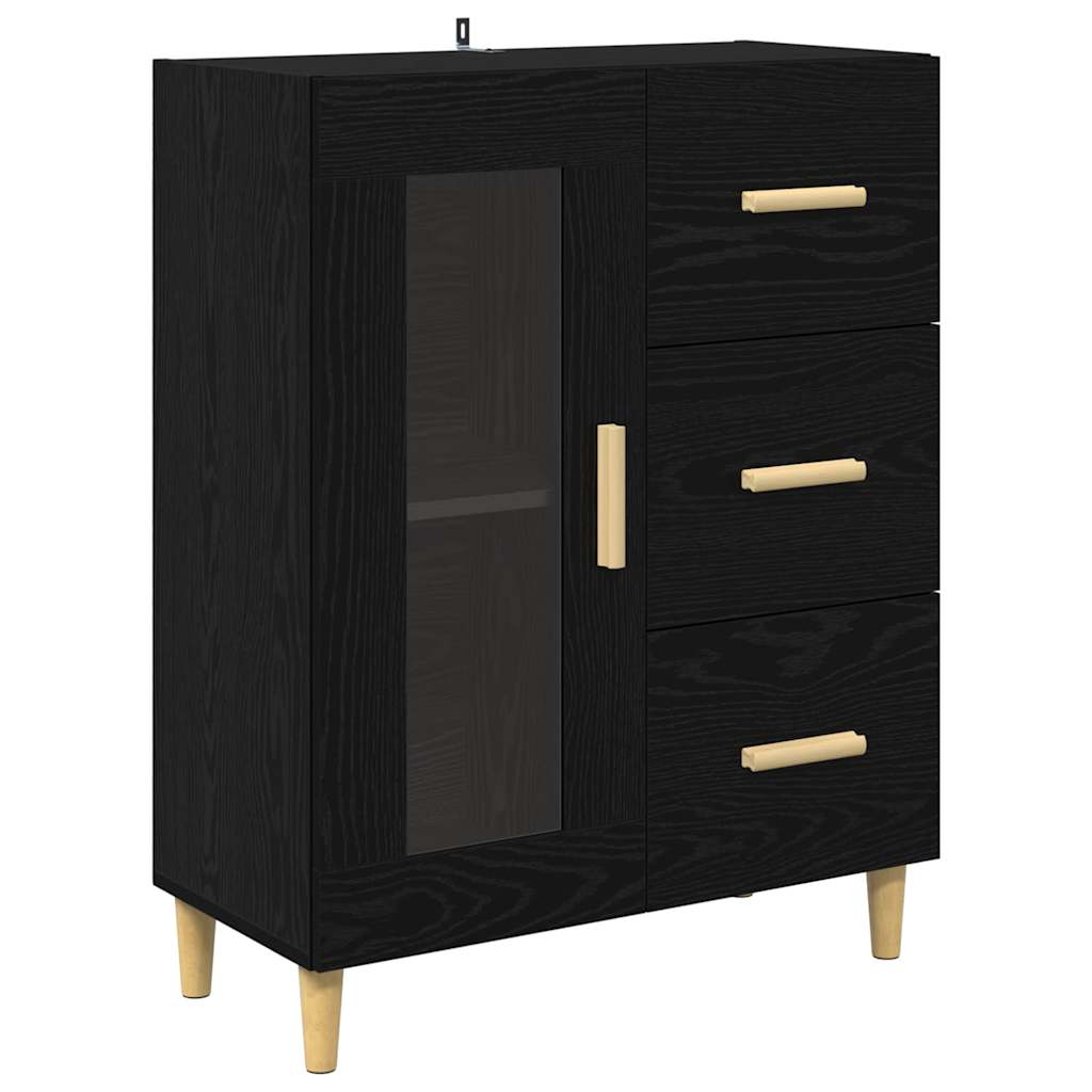 Magasfiú Fekete tölgy 69,5 x 34 x 180 cm Szerelt Fa