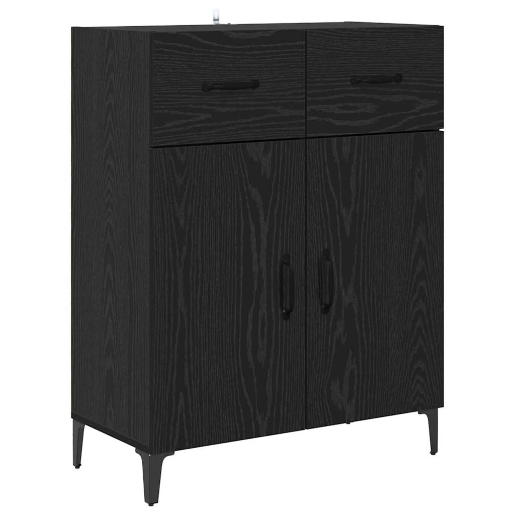 Magasfiú Fekete tölgy 69,5 x 34 x 180 cm Szerelt Fa