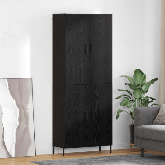 Magasfiú Fekete tölgy 69,5 x 34 x 180 cm Faanyag