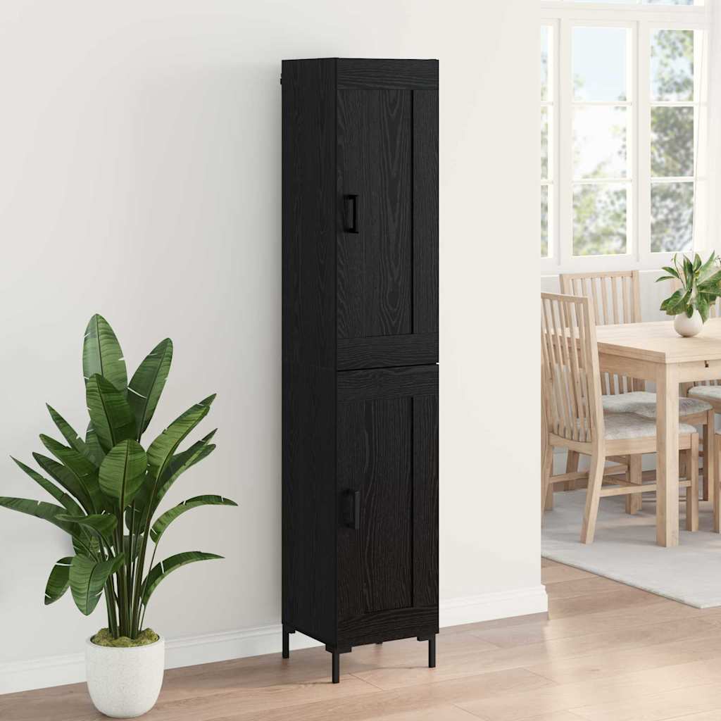 Magasfiú Fekete tölgy 34,5 x 34 x 180 cm Szerelt Fa