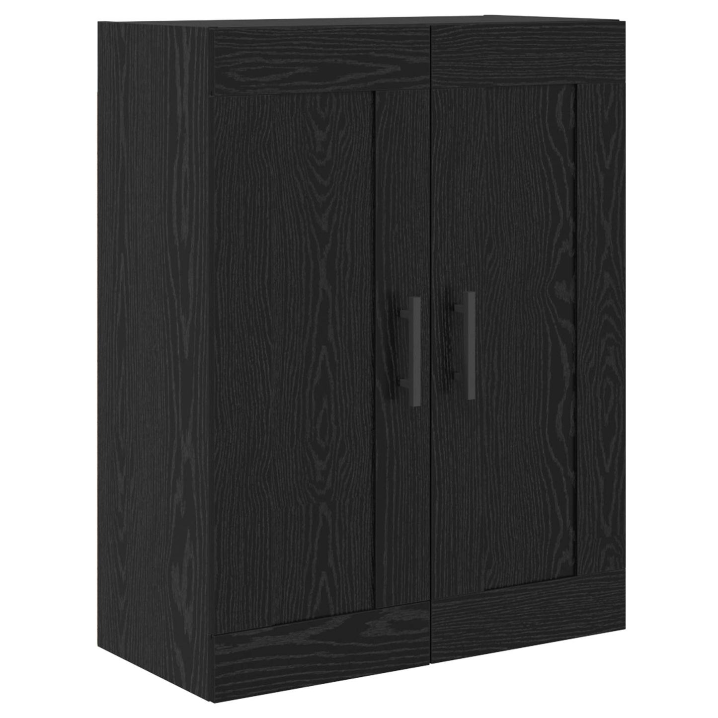Magasfiú 2 pcs Fekete tölgy 69,5 x 34 x 180 cm
