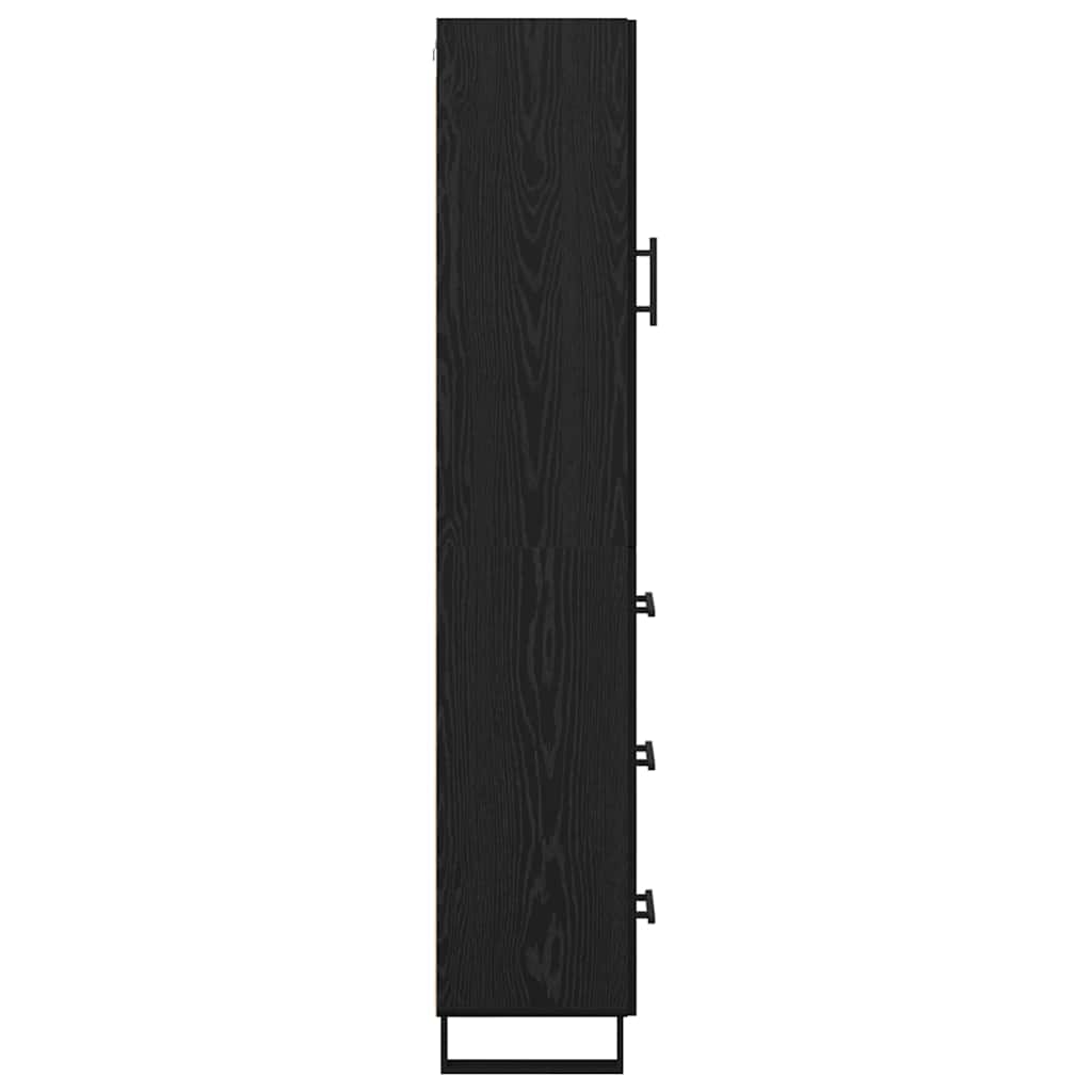 Magasfiú Fekete tölgy 34,5 x 34 x 180 cm Szerelt Fa