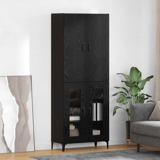 Magasfiú Fekete tölgy 69,5 x 34 x 180 cm Faanyag