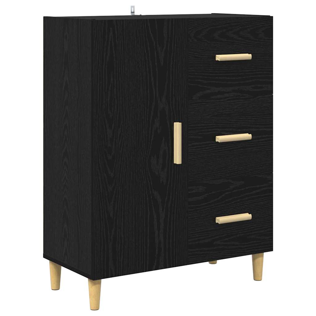 Magasfiú Fekete tölgy 69,5 x 32,5 x 180 cm Szerelt Fa
