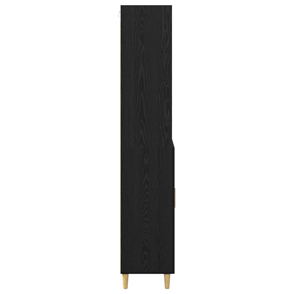 Magasfiú Fekete tölgy 69,5 x 32,5 x 180 cm Szerelt Fa