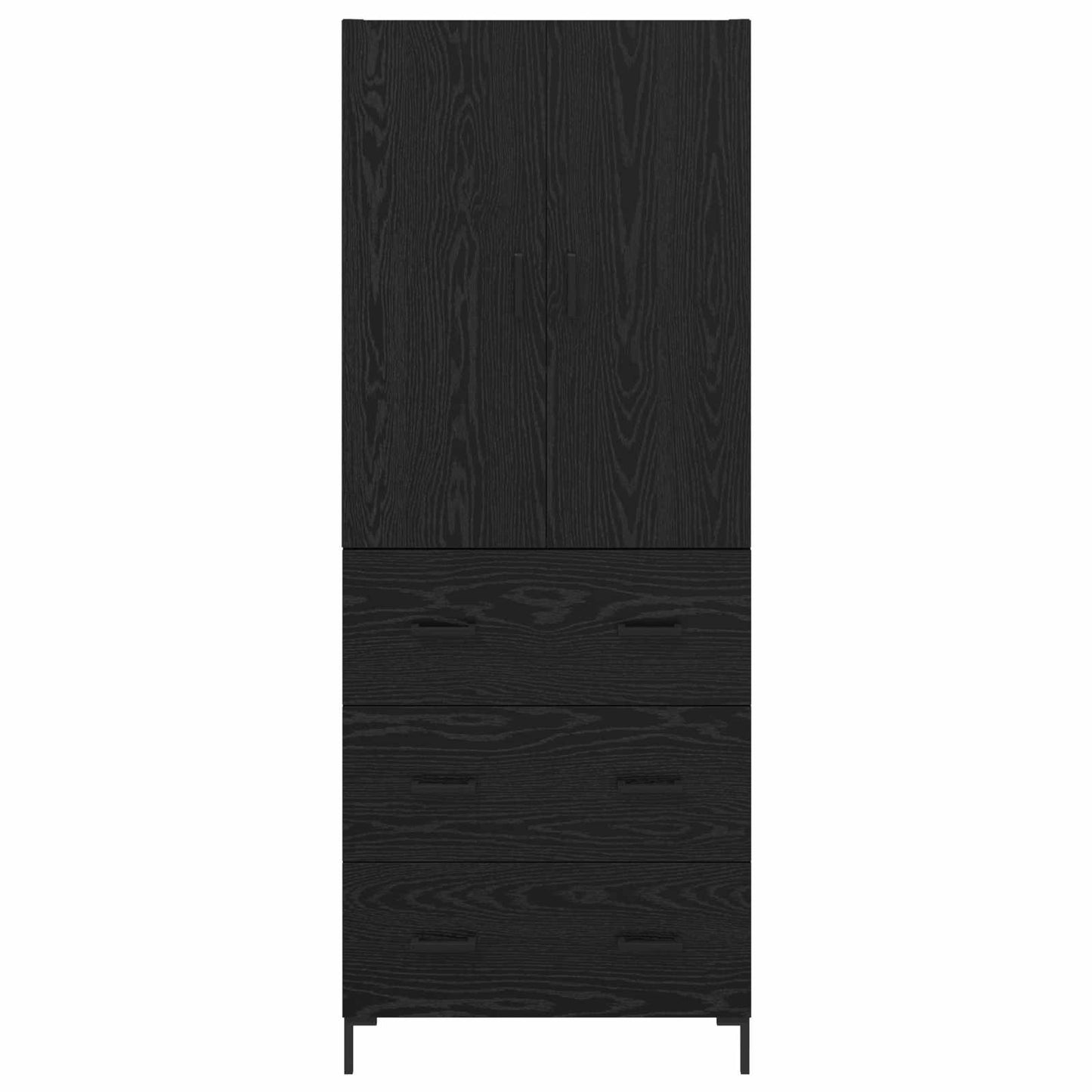 Magasfiú Fekete tölgy 69,5 x 34 x 180 cm Szerelt Fa