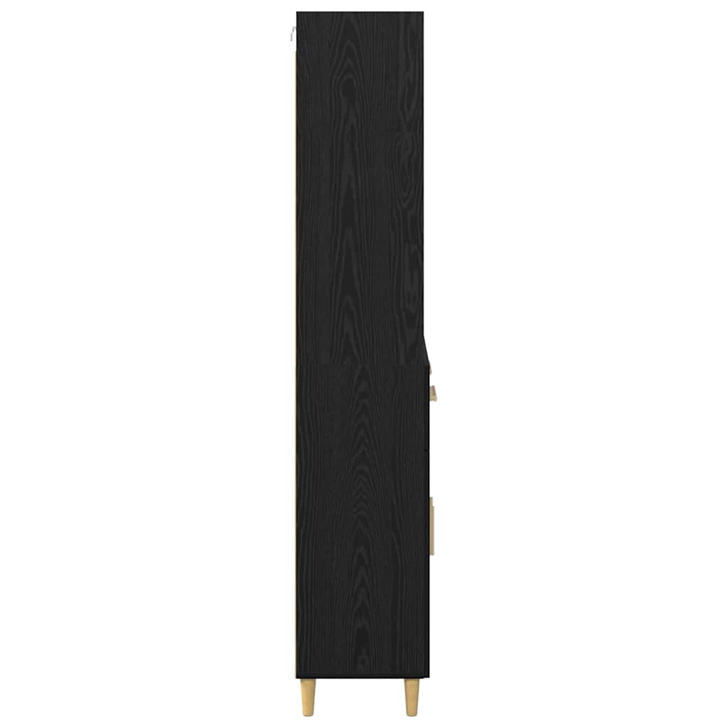 Magasfiú Fekete tölgy 69,5 x 32,5 x 180 cm Szerelt Fa