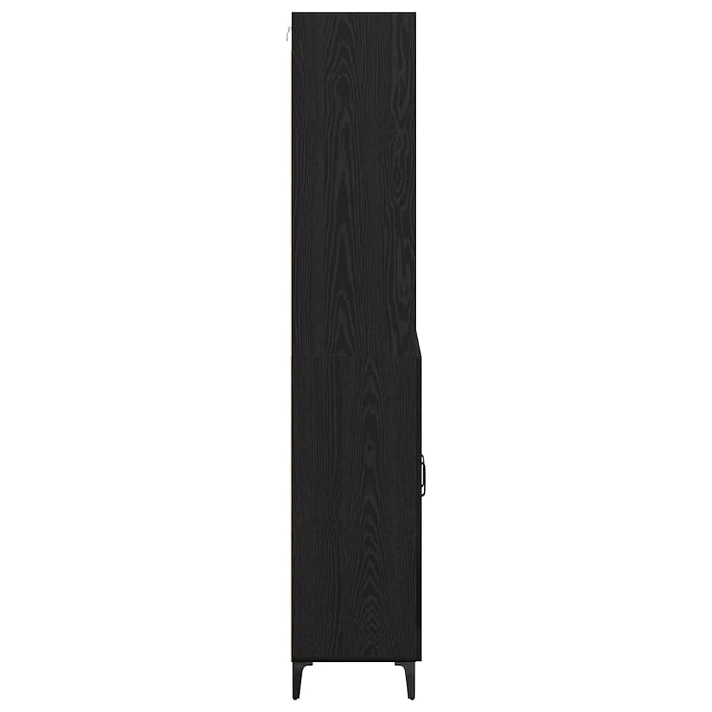 Magasfiú Fekete tölgy 69,5 x 34 x 180 cm Szerelt Fa