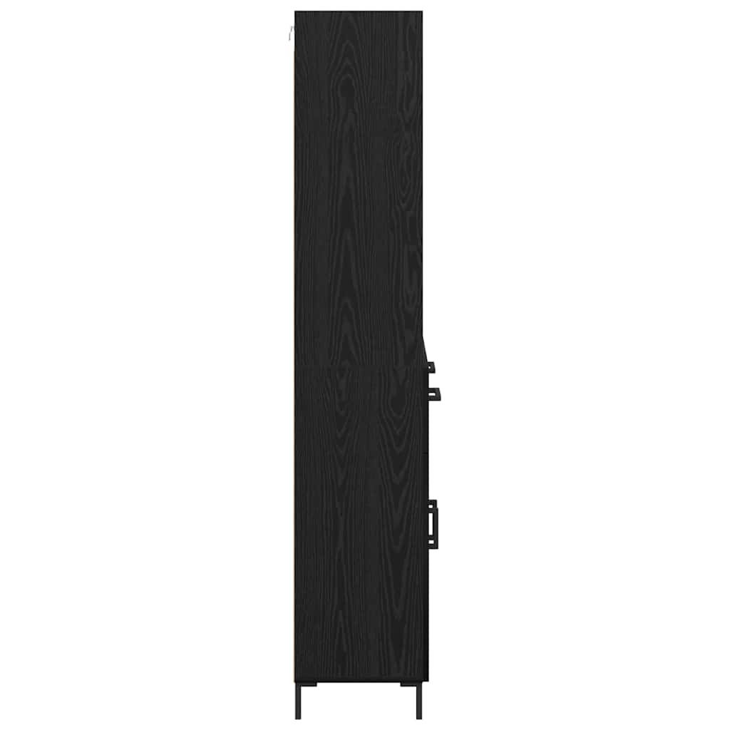 Magasfiú Fekete tölgy 69,5 x 34 x 180 cm Szerelt Fa