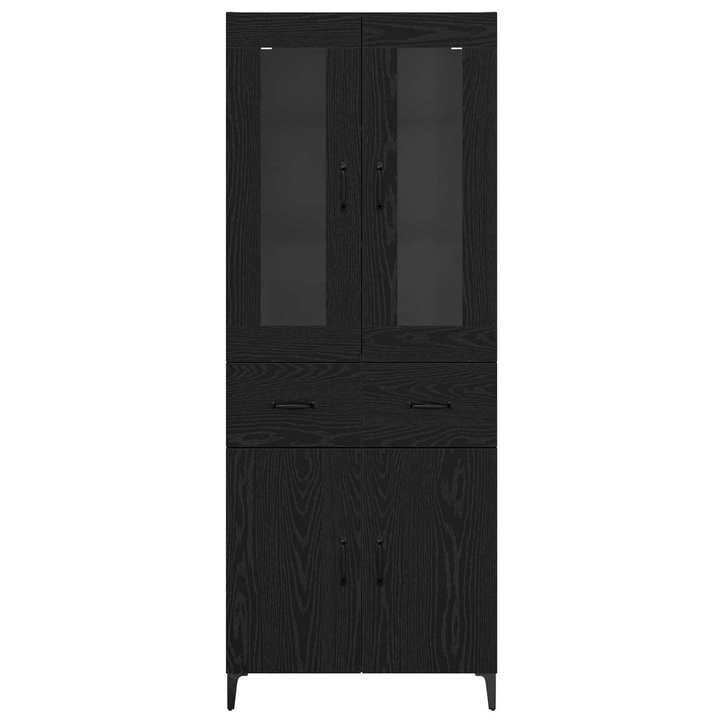 Magasfiú Fekete tölgy 69,5 x 34 x 180 cm Szerelt Fa