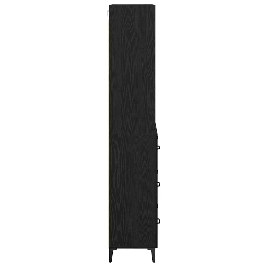 Magasfiú Fekete tölgy 69,5 x 34 x 180 cm Szerelt Fa