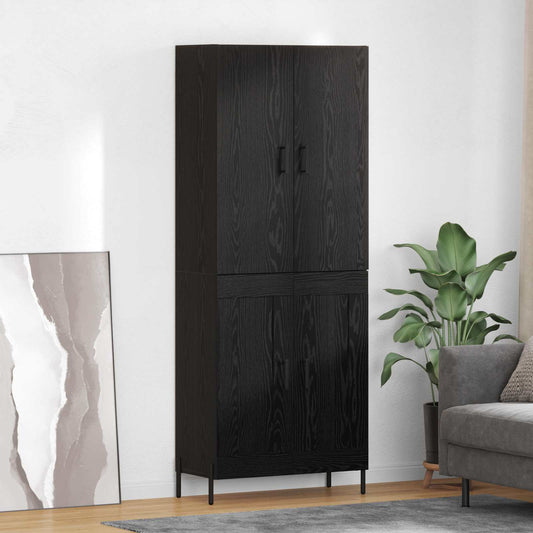 Magasfiú Fekete tölgy 69,5 x 34 x 180 cm Faanyag