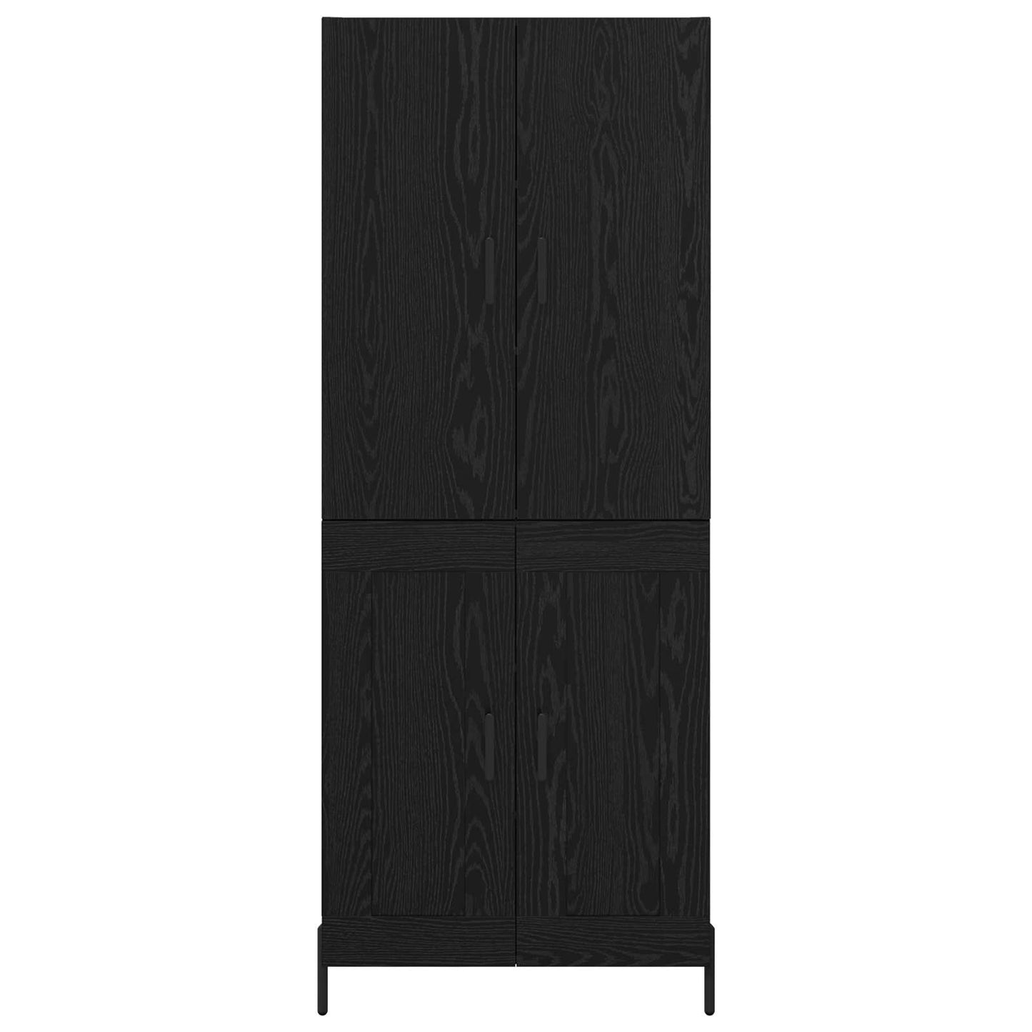 Magasfiú Fekete tölgy 69,5 x 34 x 180 cm Szerelt Fa