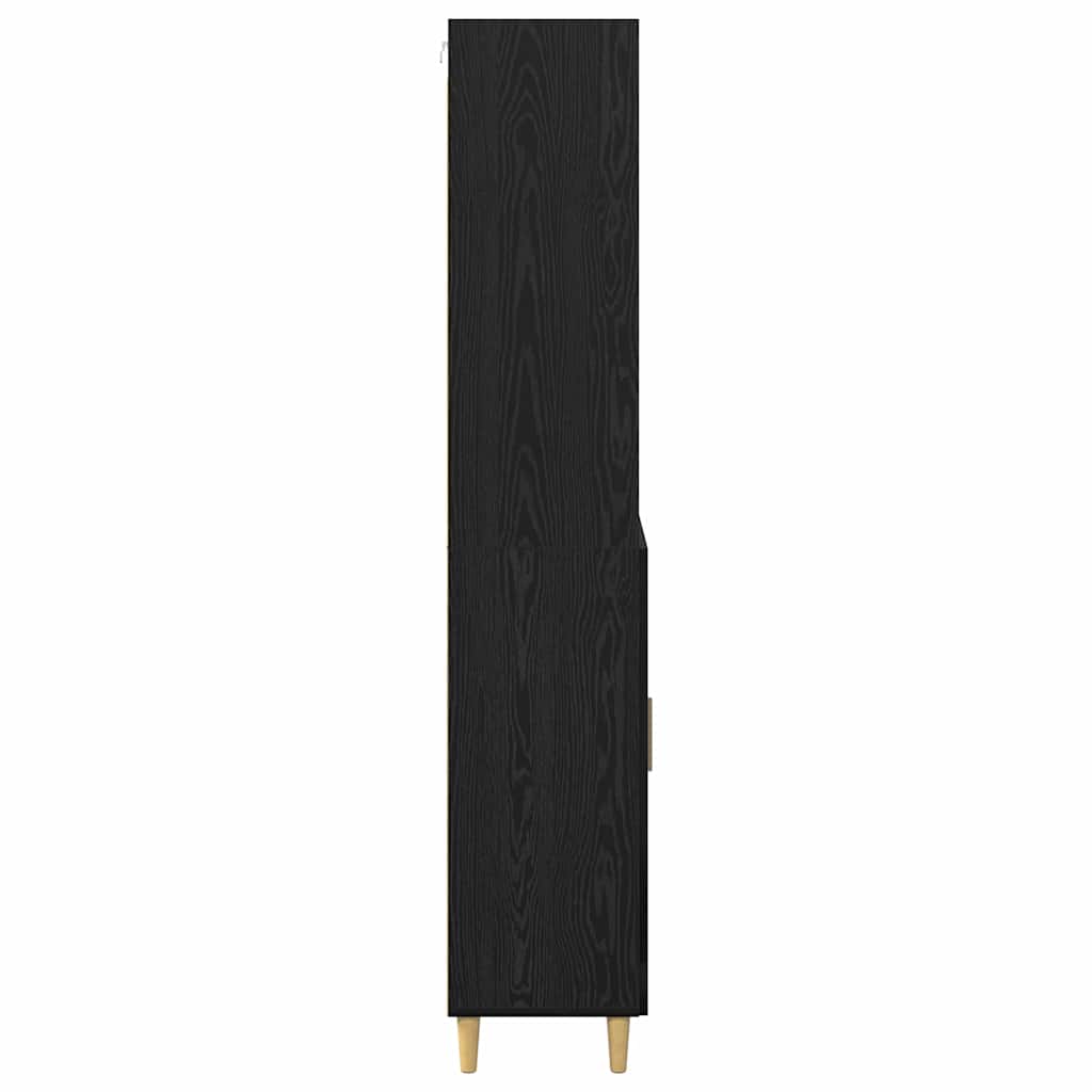 Magasfiú Fekete tölgy 69,5 x 32,5 x 180 cm Szerelt Fa