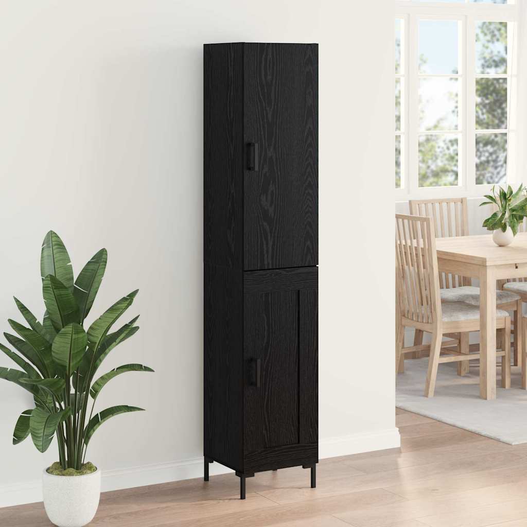 Magasfiú Fekete tölgy 34,5 x 34 x 180 cm Szerelt Fa