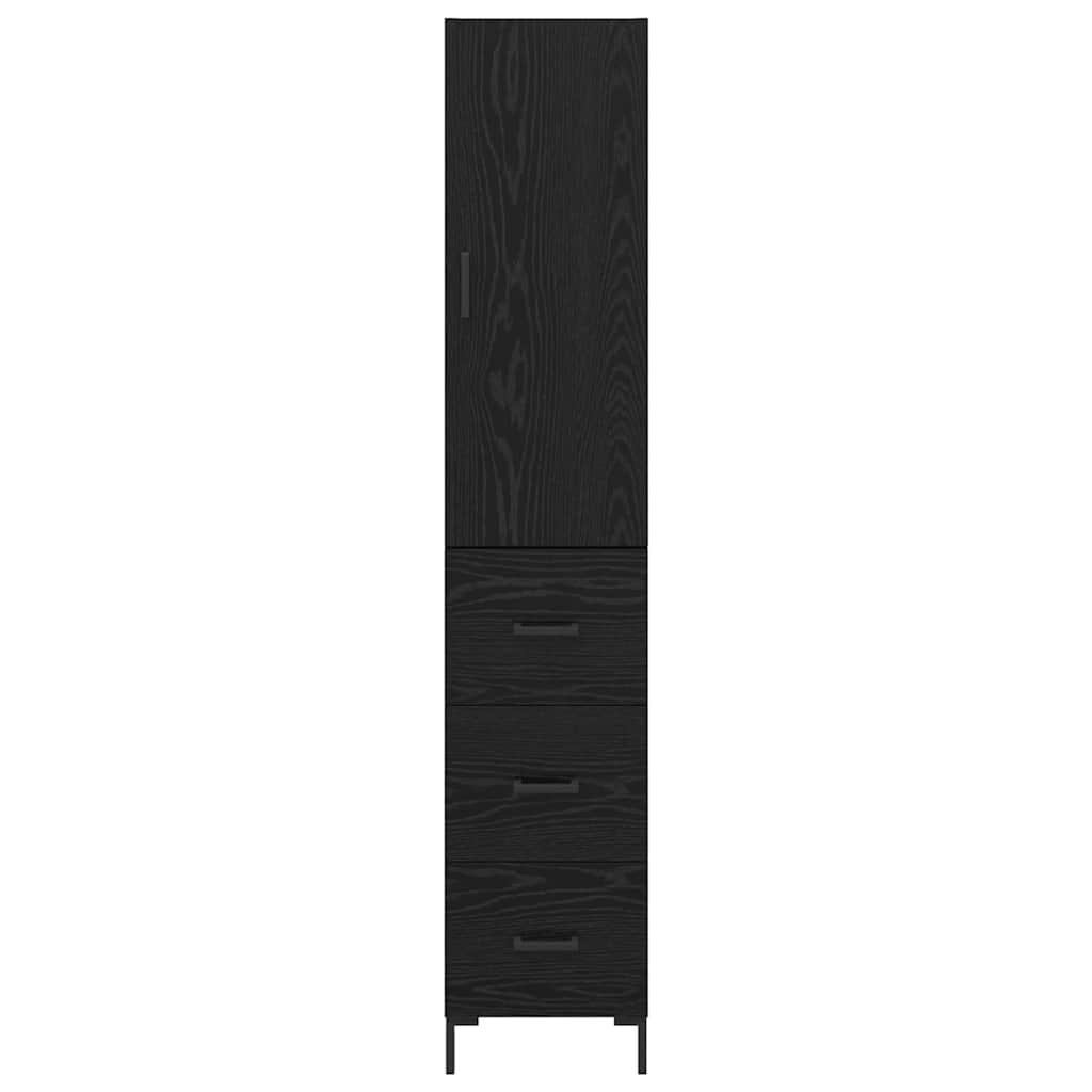 Magasfiú Fekete tölgy 34,5 x 34 x 180 cm Szerelt Fa