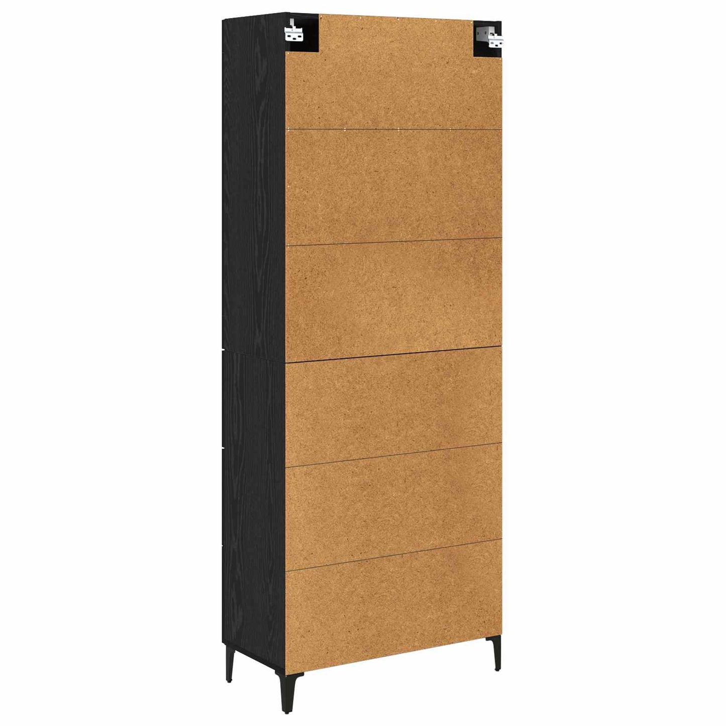Magasfiú Fekete tölgy 69,5 x 34 x 180 cm Szerelt Fa