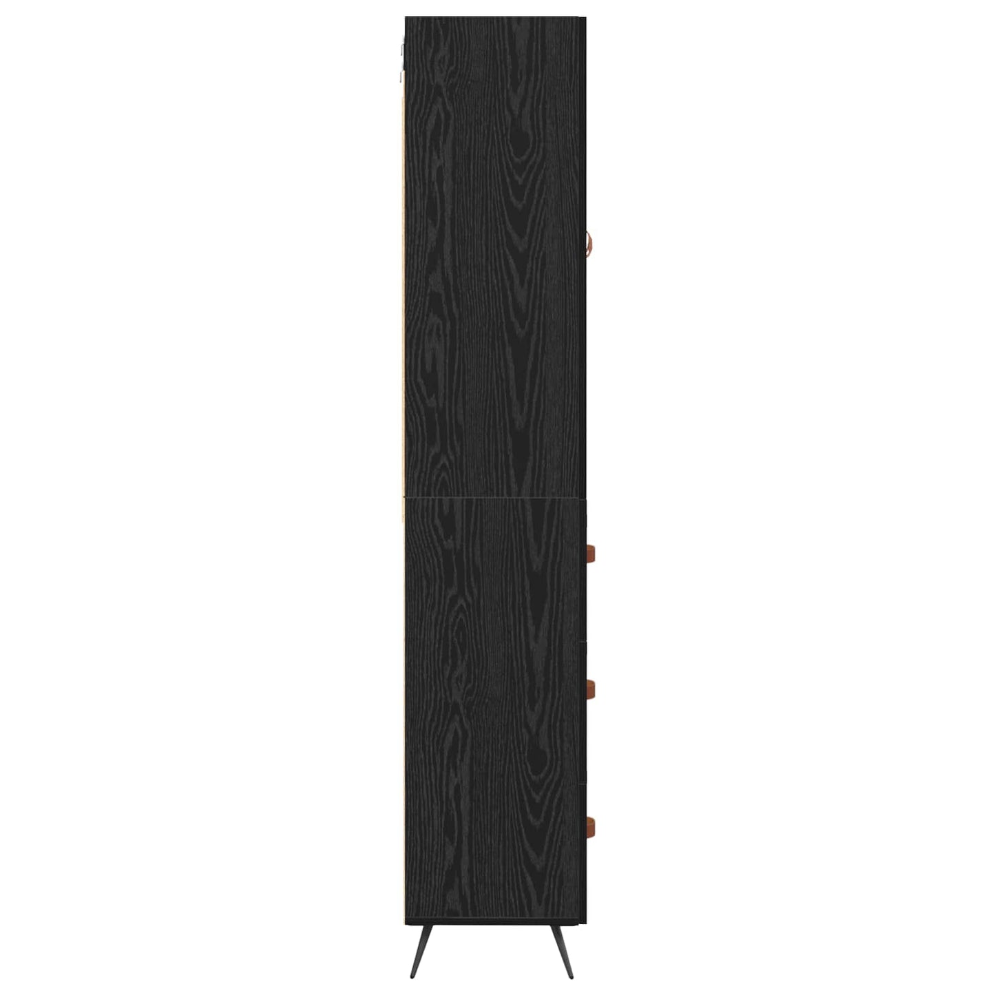 Magasfiú Fekete tölgy 69,5 x 34 x 180 cm Szerelt Fa