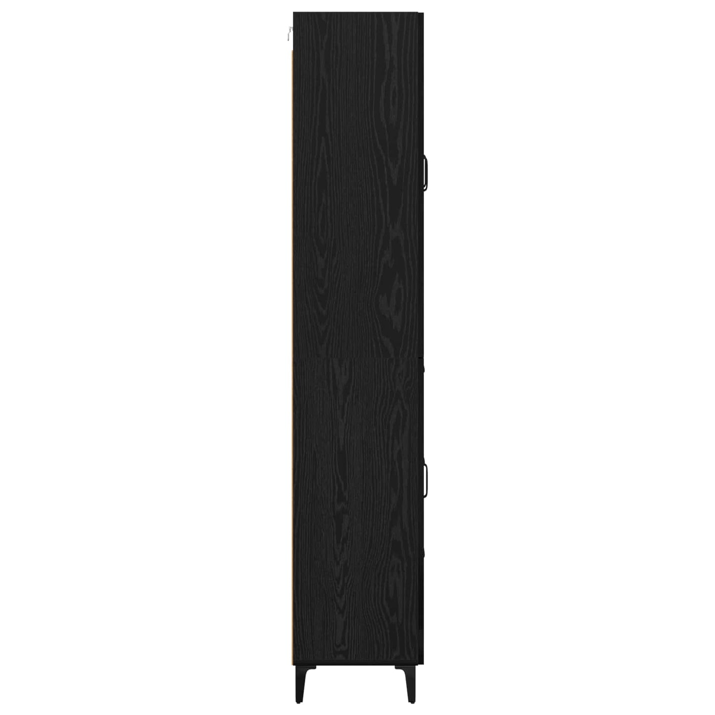 Magasfiú Fekete tölgy 69,5 x 34 x 180 cm Szerelt Fa