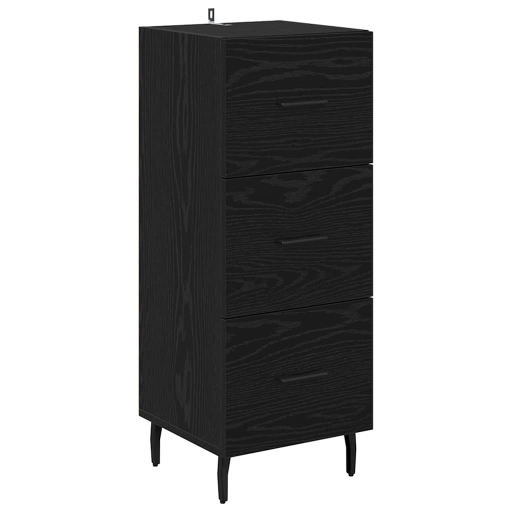 Magasfiú Fekete tölgy 34,5 x 34 x 180 cm Szerelt Fa