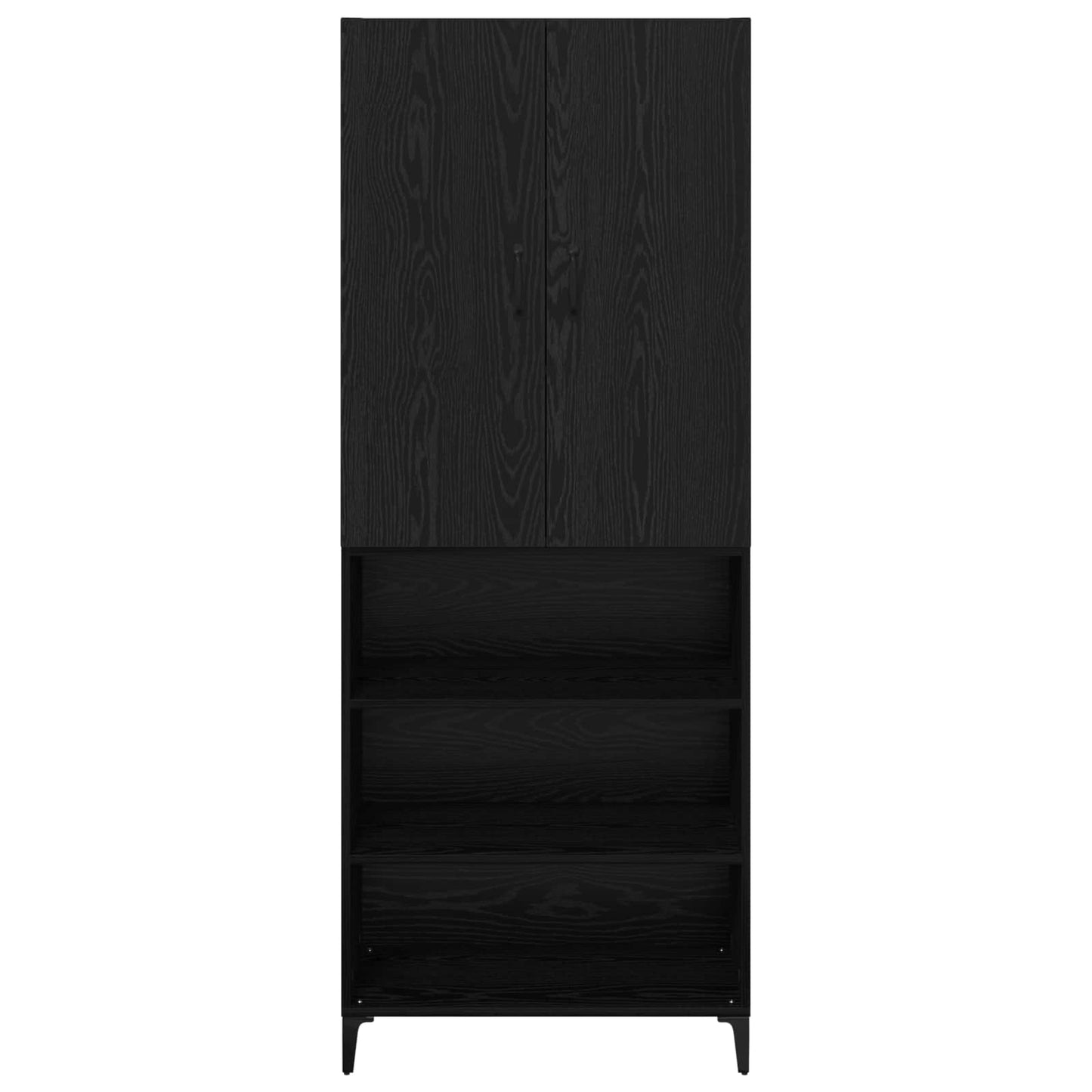 Magasfiú Fekete tölgy 69,5 x 34 x 180 cm Szerelt Fa