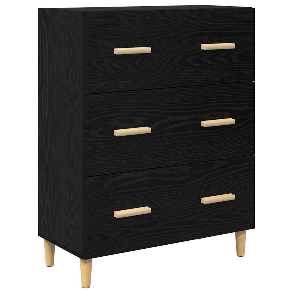 Magasfiú Fekete tölgy 69,5 x 32,5 x 180 cm Szerelt Fa
