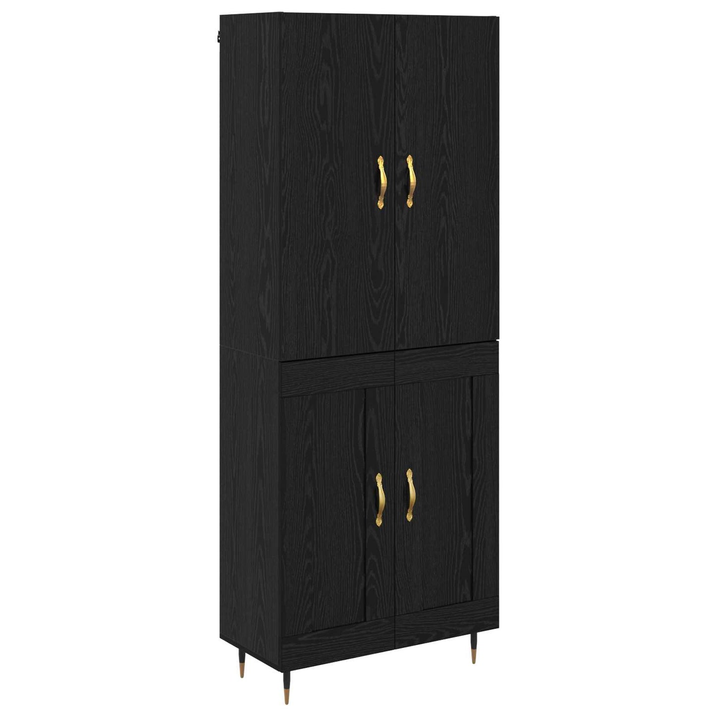 Magasfiú Fekete tölgy 69,5 x 34 x 180 cm Szerelt Fa