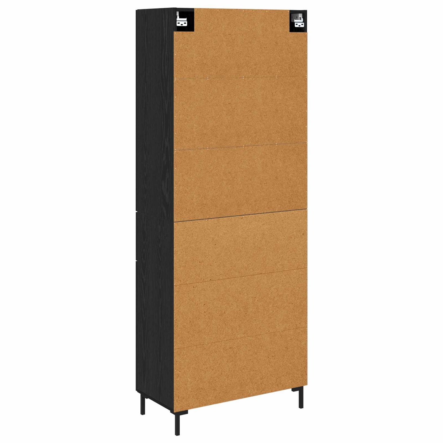 Magasfiú Fekete tölgy 69,5 x 34 x 180 cm Szerelt Fa