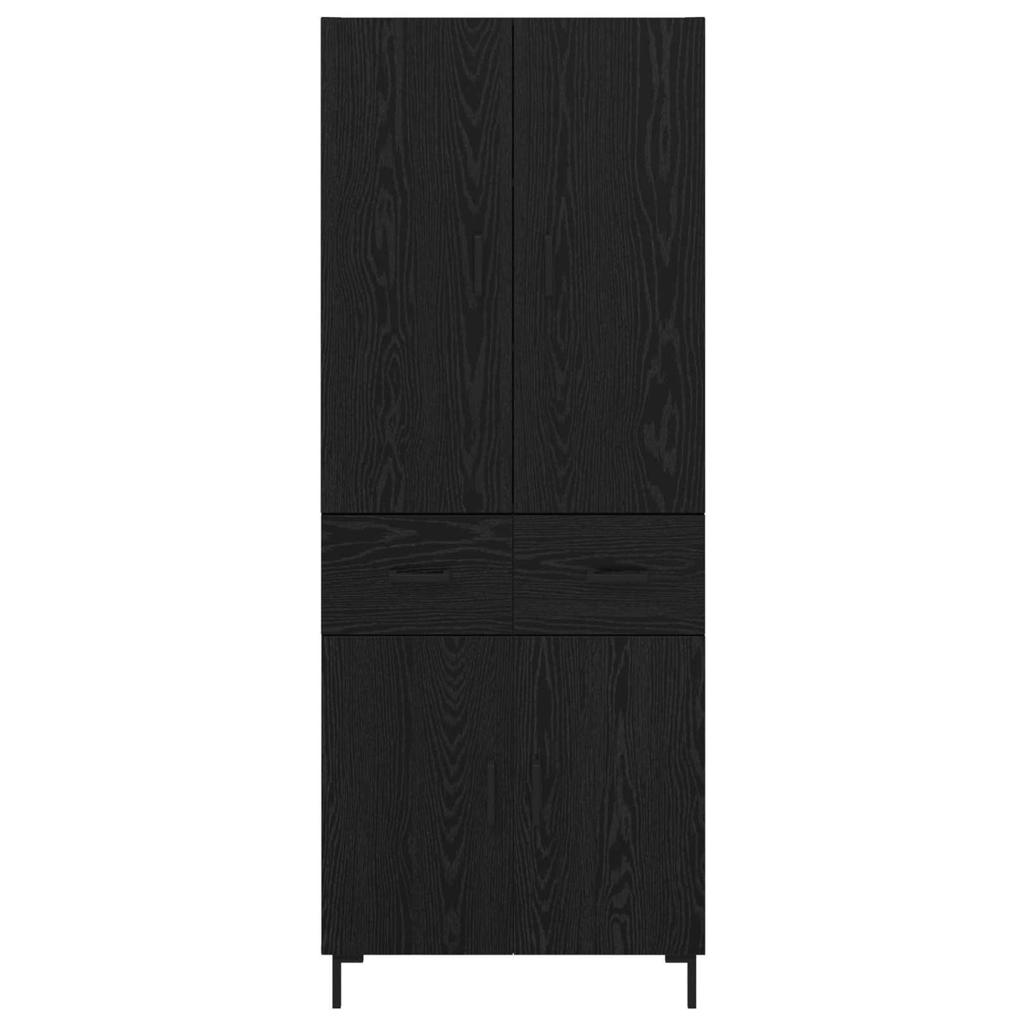 Magasfiú Fekete tölgy 69,5 x 34 x 180 cm Szerelt Fa