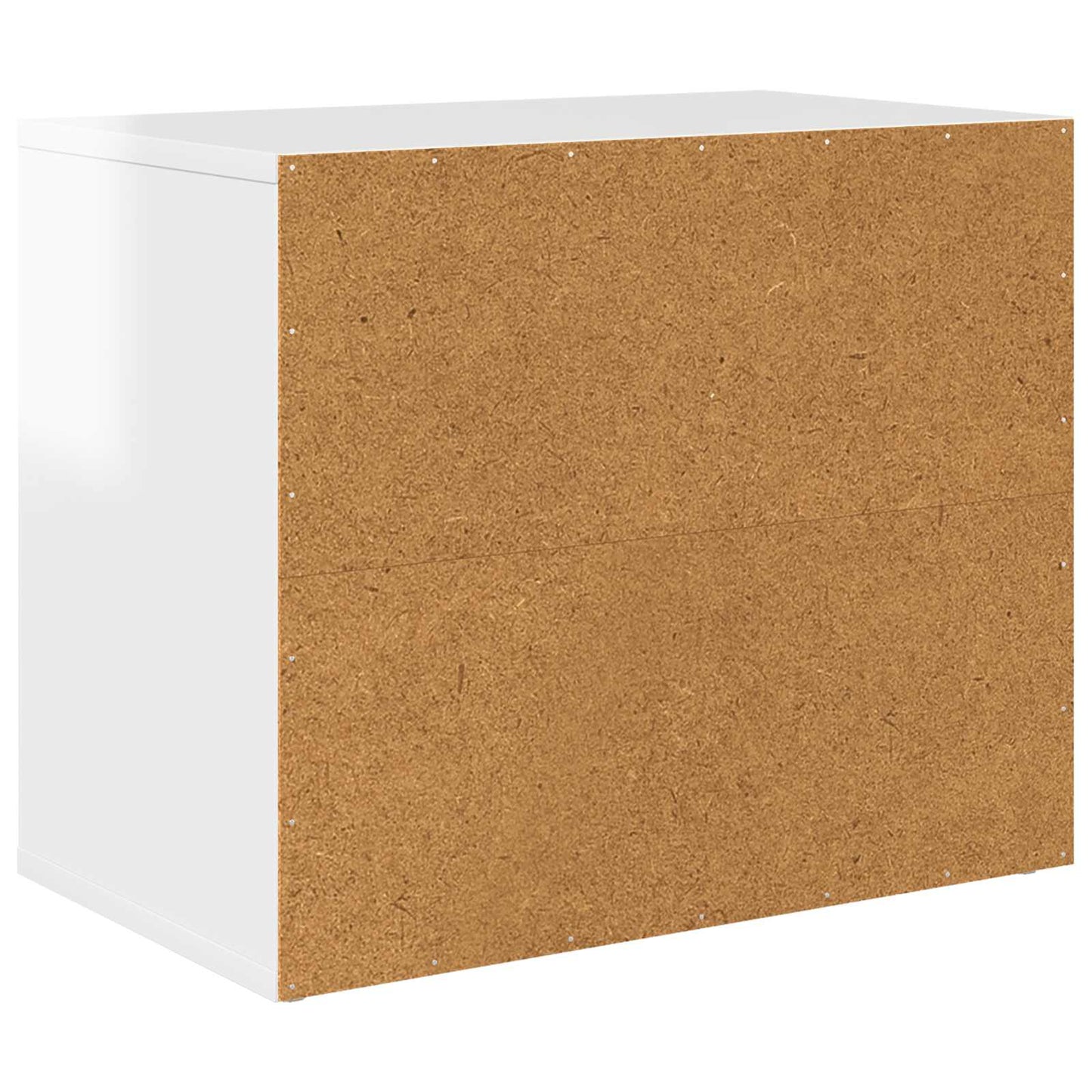 Macska Ház Fényes Fehér 51 x 30 x 42,5 cm Szerelt Fa