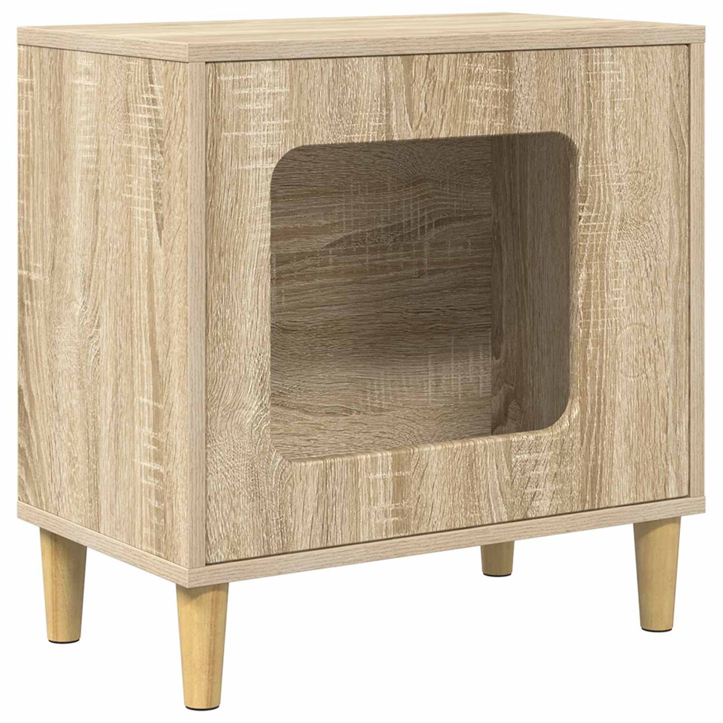Macska Ház Sonoma 51 x 30 x 52 cm Szerelt Fa