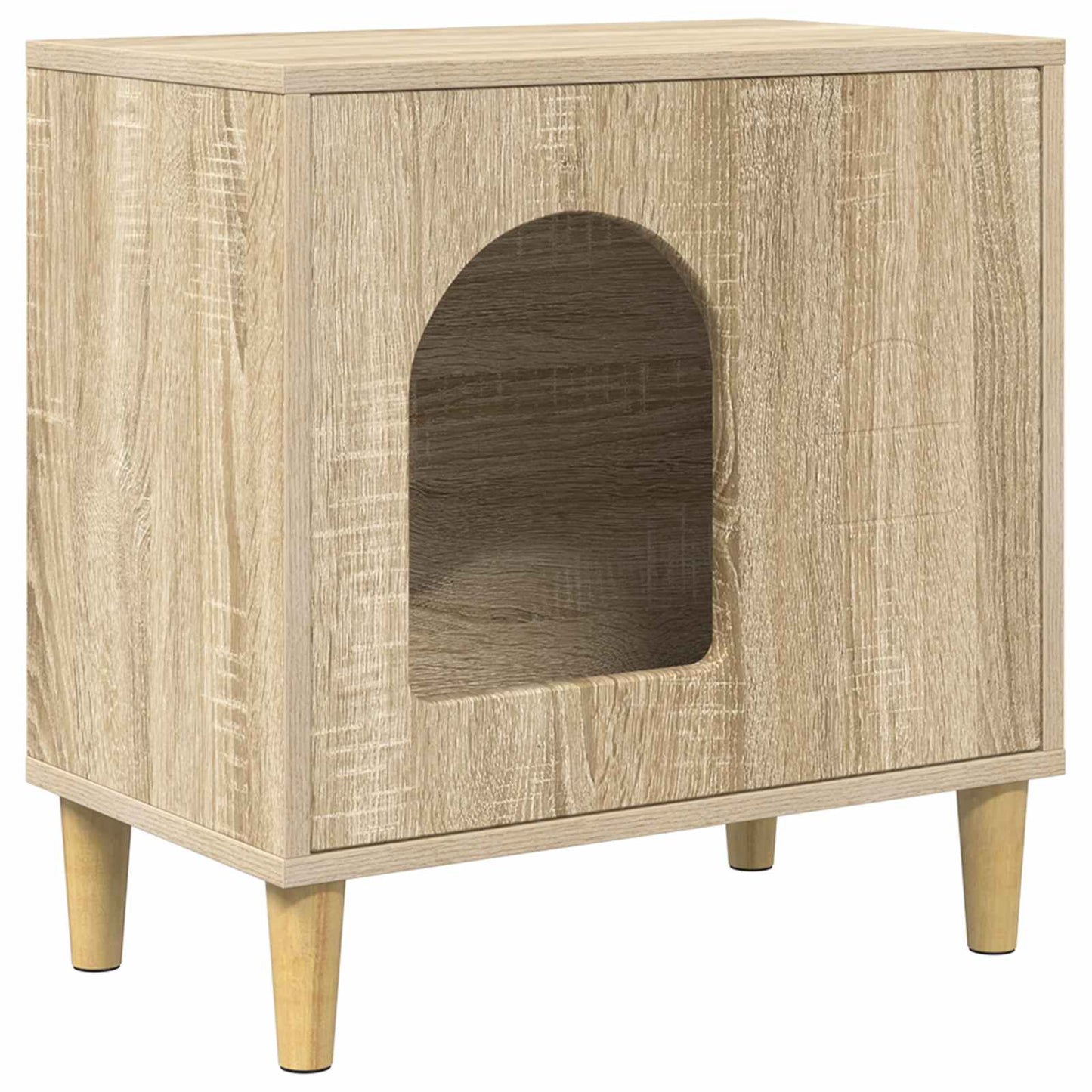 Macska Ház Sonoma 51 x 30 x 52 cm Szerelt Fa