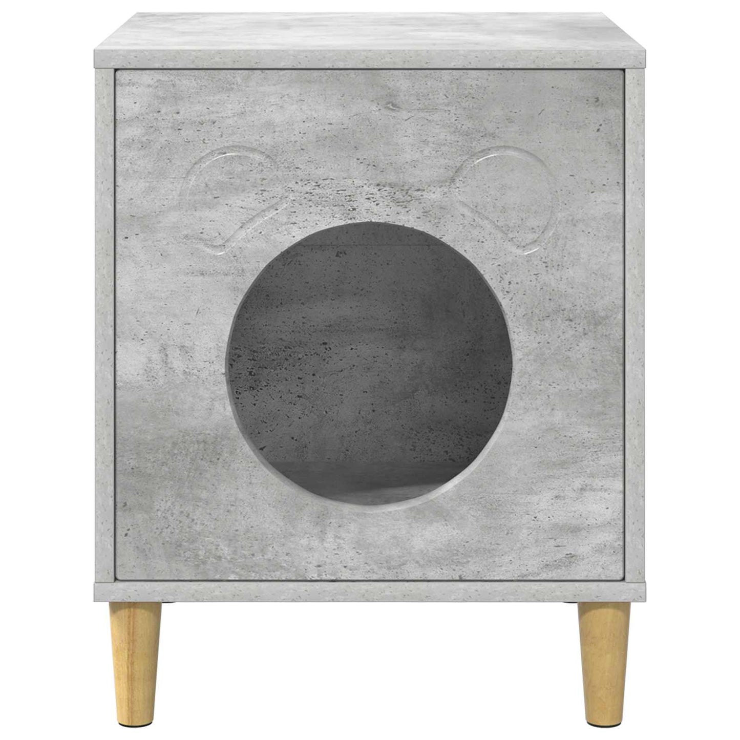 Macska Ház Beton 42,5 x 40 x 53 cm Szerelt Fa