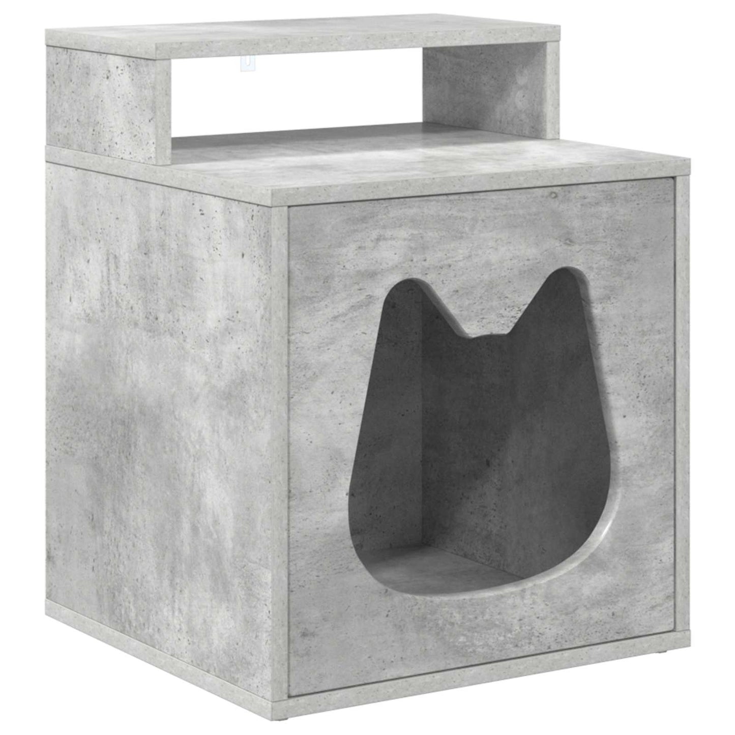 Macska Ház Beton 42,5 x 40 x 53,5 cm Szerelt Fa