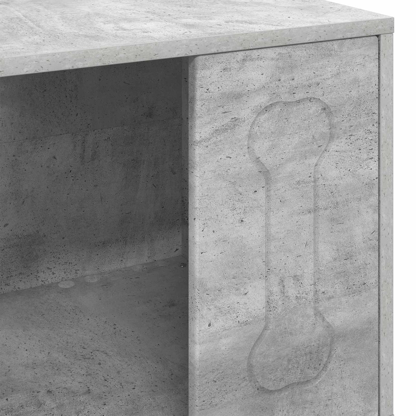 Kutyaház Beton 44 x 42 x 49 cm Szerelt Fa